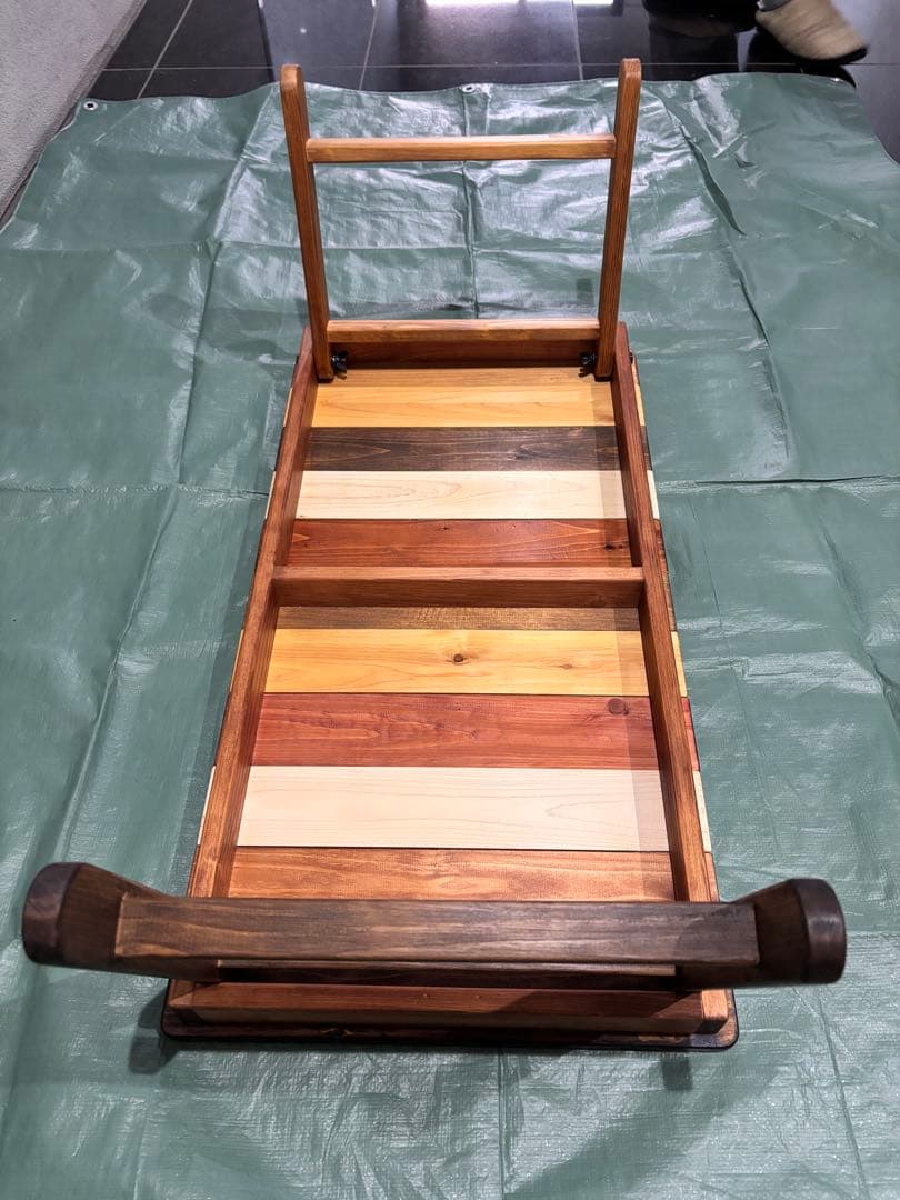 countrysunset アウトドアテーブル マルチカラー 木製