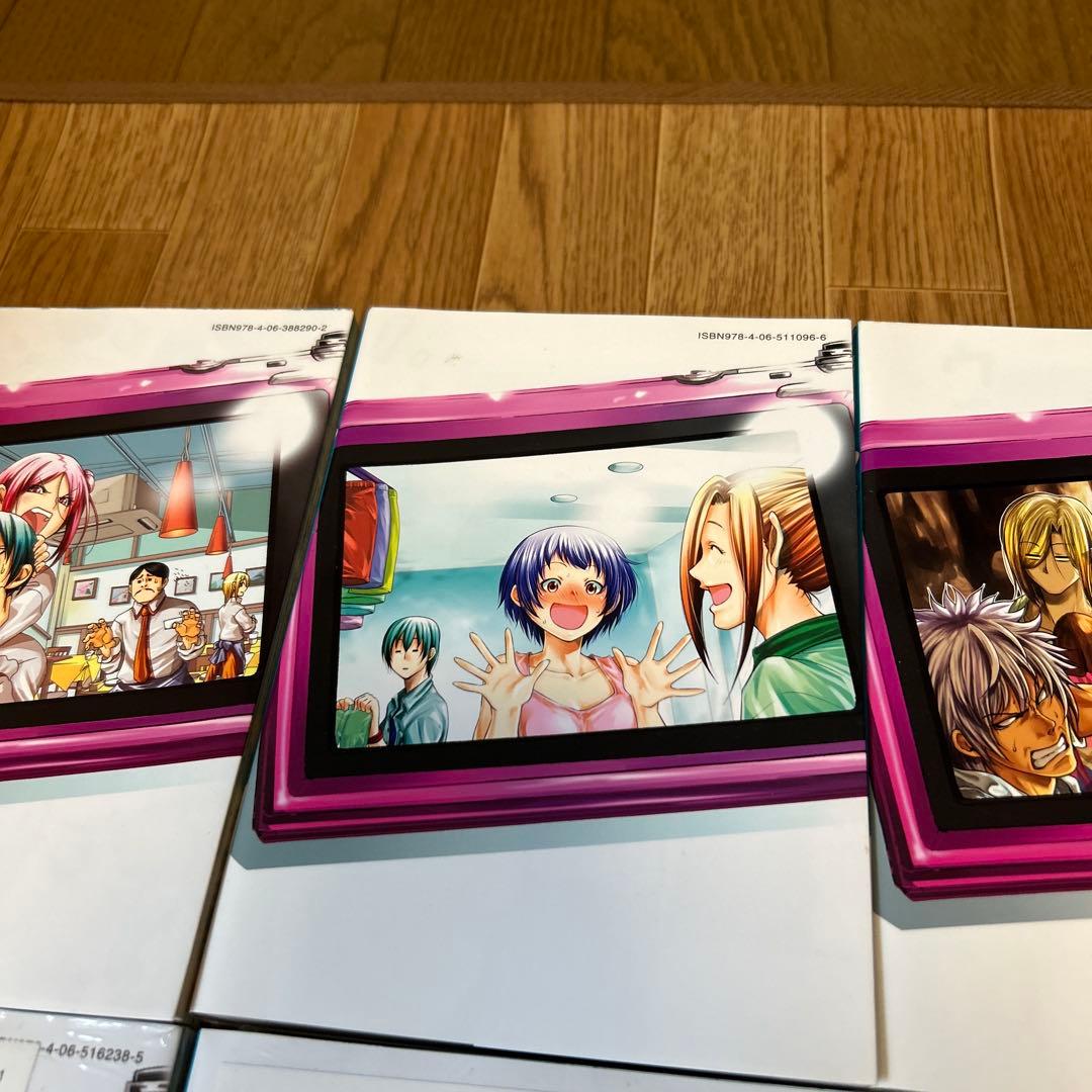 ぐらんぶる １〜22巻セット　(そのうち13〜17巻、19〜22巻は新品)