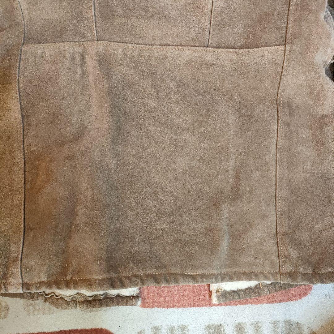 良品RANCHER by Schott スエードジャケット 40 本革　交換も可