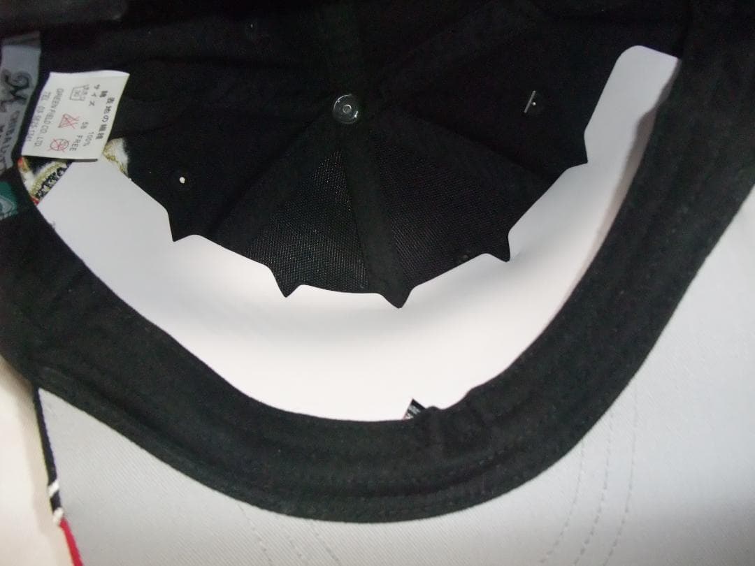 【新品・未使用】 千葉ロッテマリーンズ ギザギザキャップ サイズ 58 フリー