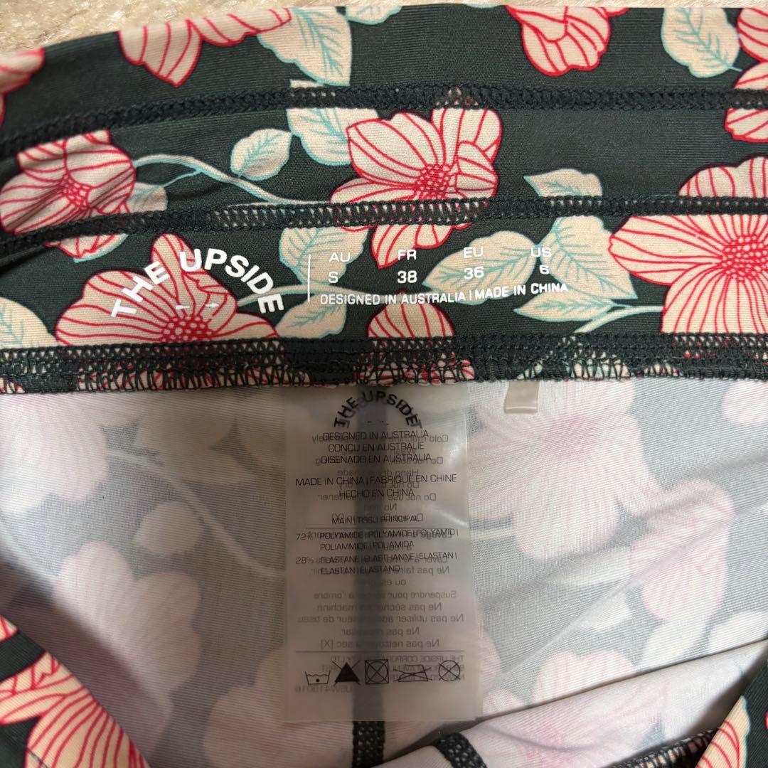 【レア・美品】THE UP SIDE バレエ ポピー ヨガウェア セットアップ