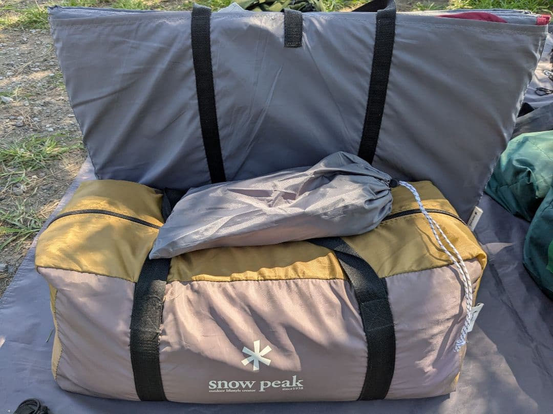 スノーピーク　エントリーパックTT ヴォールト　グランドシート＆フロアマット付