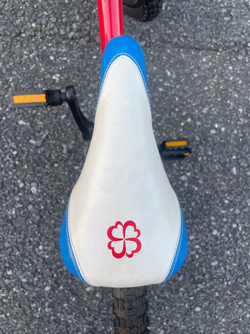 14インチ ヨツバサイクル 赤 子ども用自転車