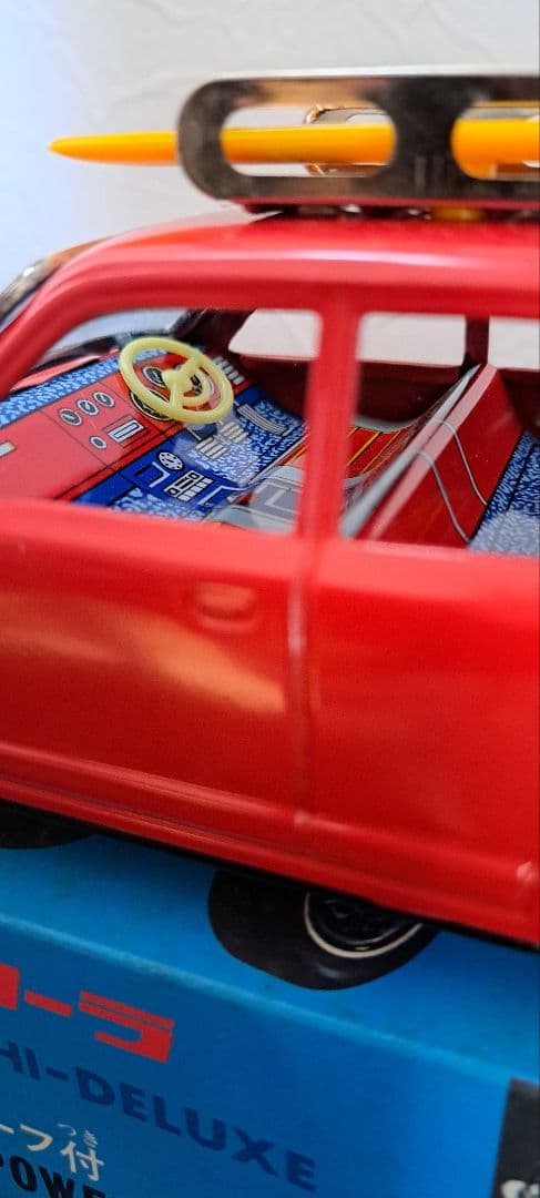 三友　トヨタ　カローラ1400　ハイデラックス　ブリキ当時物