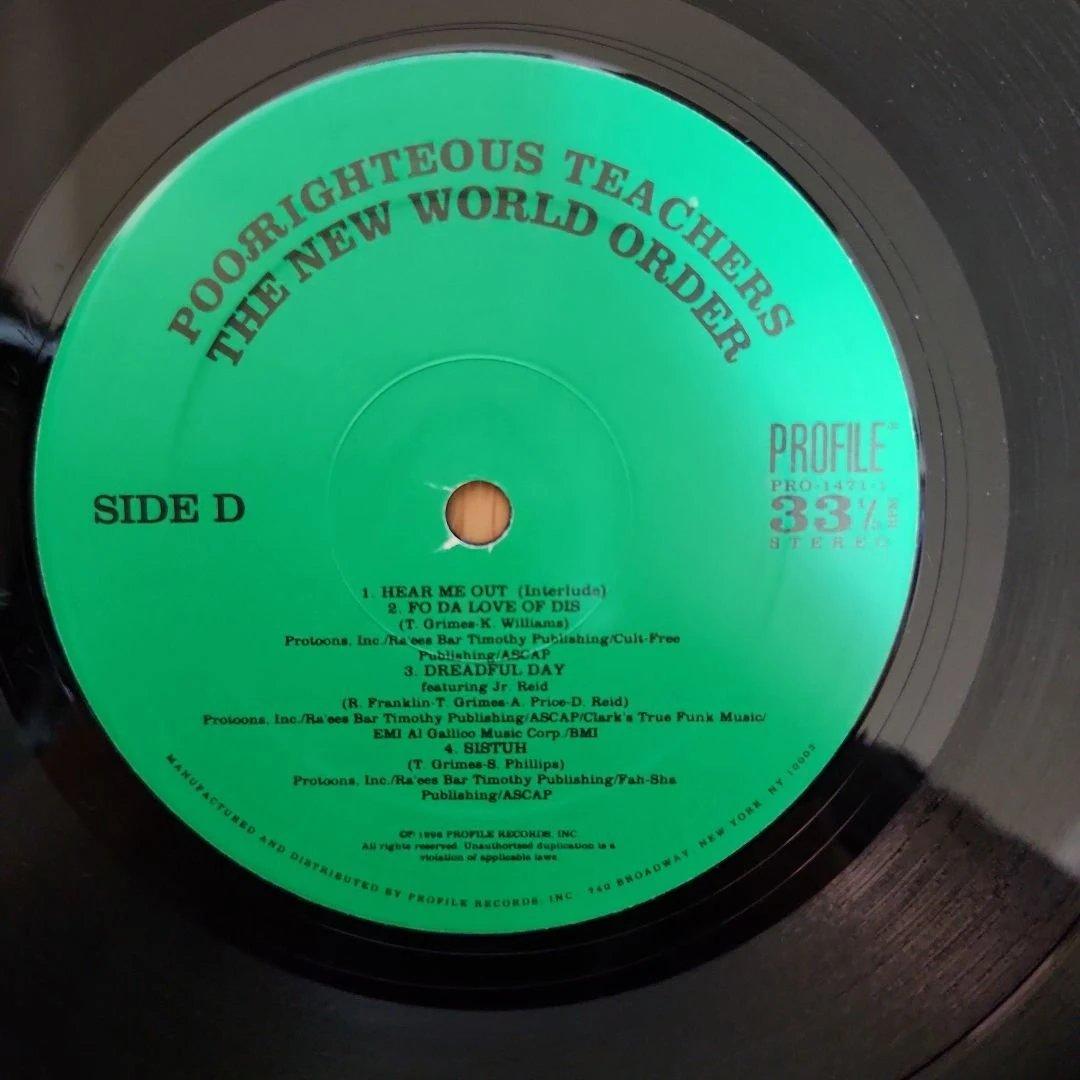 洋楽 Poor Righteous Teachers / The New World