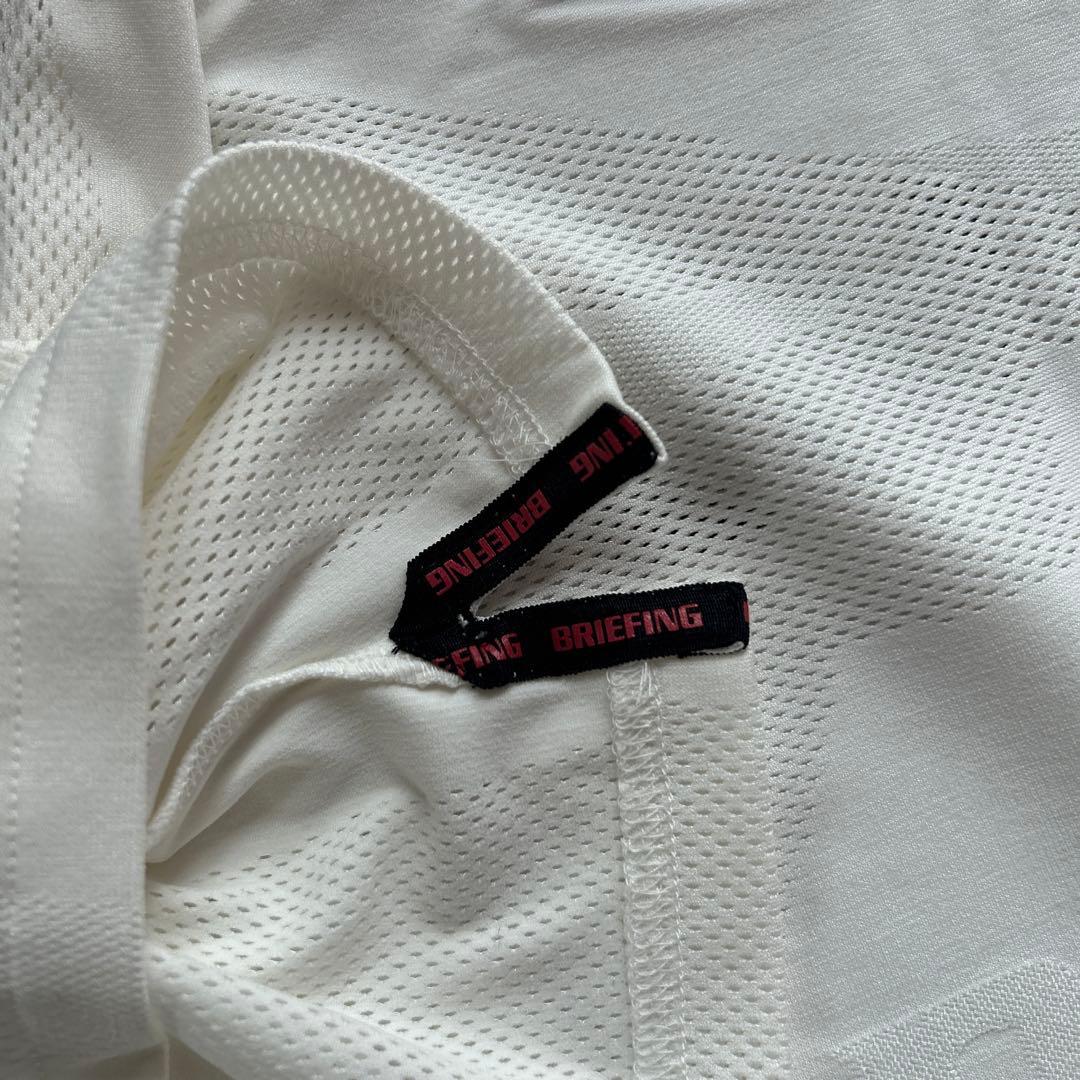 未使用 定価31900円 BRIEFING ラッセルメッシュモックネックM