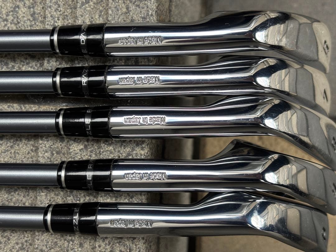 ダン子ラズルダズル CSI-CC FORGED 5本セット MCI80 R