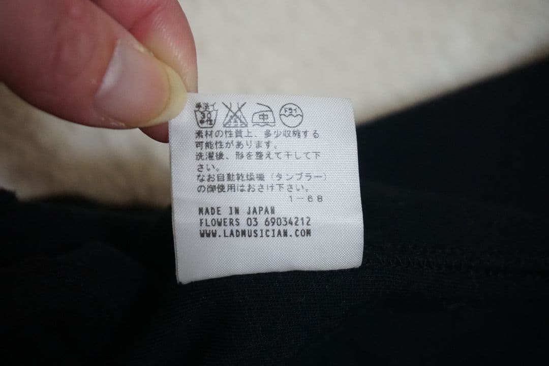 LAD MUSICIAN コットン ライダース ジャケット 42 ROCK