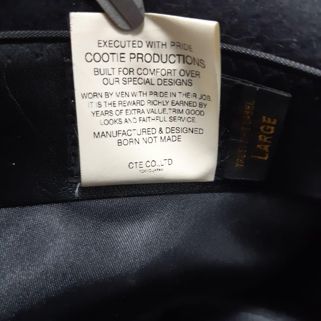 【美品】Lサイズ クーティ 中折 ハット ラビットファー フェルト 黒