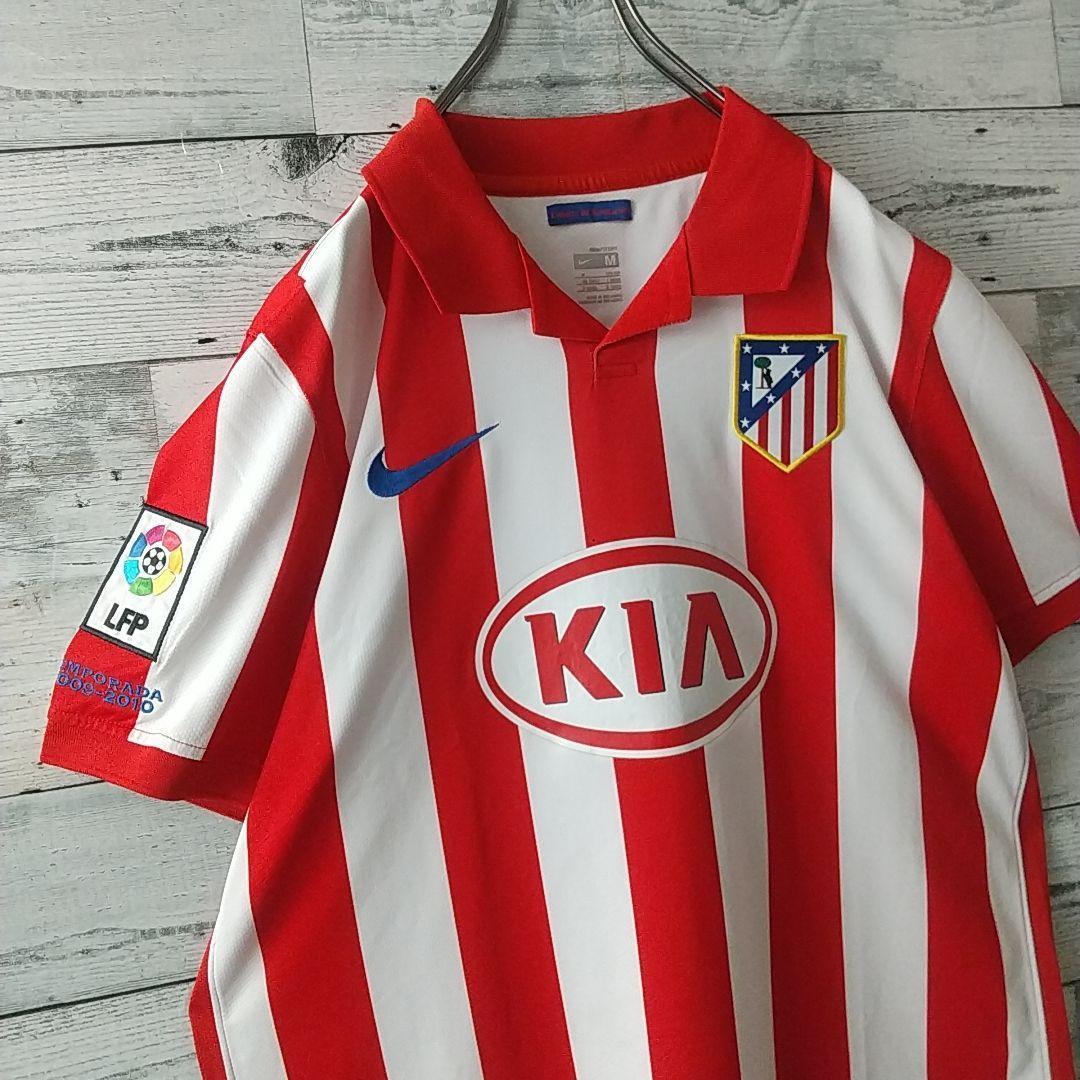 人気☆ナイキ 09/10 アトレチコマドリード ユニフォーム M