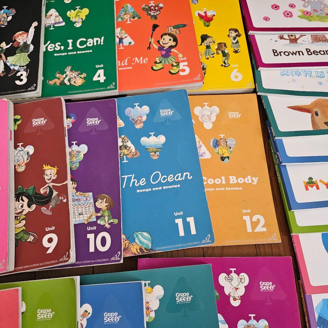 Songs and Stories 英語絵本 Grape SEED 1～18 他