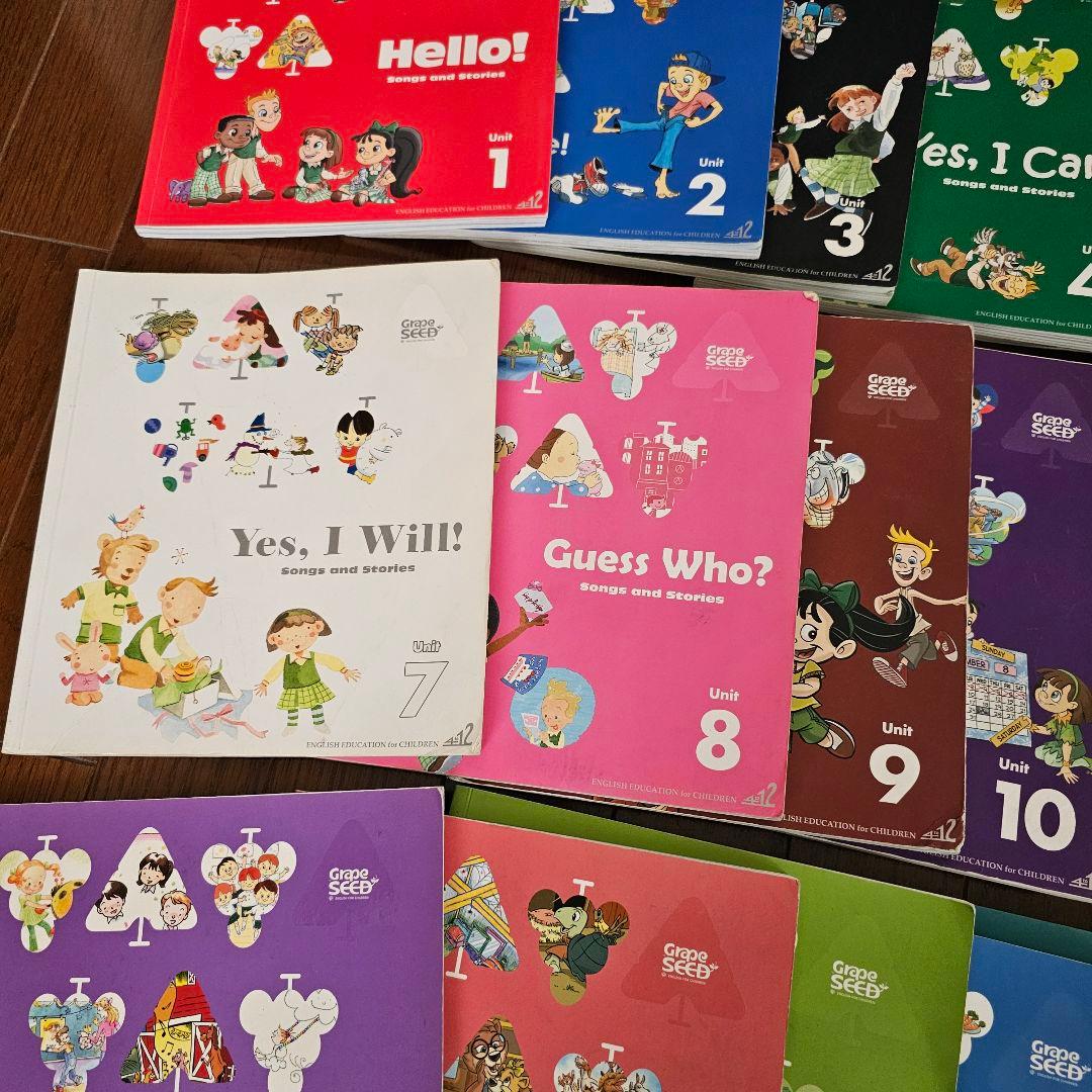 Songs and Stories 英語絵本 Grape SEED 1～18 他