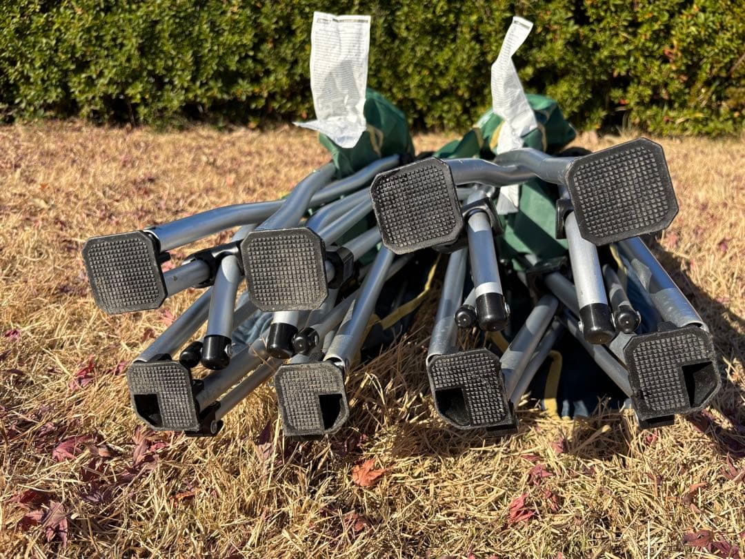 Coleman コールマン　イージーリフトチェアST(グリーン)2脚セット