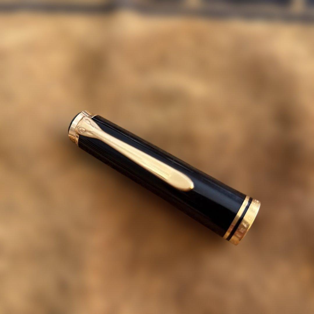 ペリカン スーベレーン青縞 ペン先無18C-750 M 万年筆　(ジャンク品)