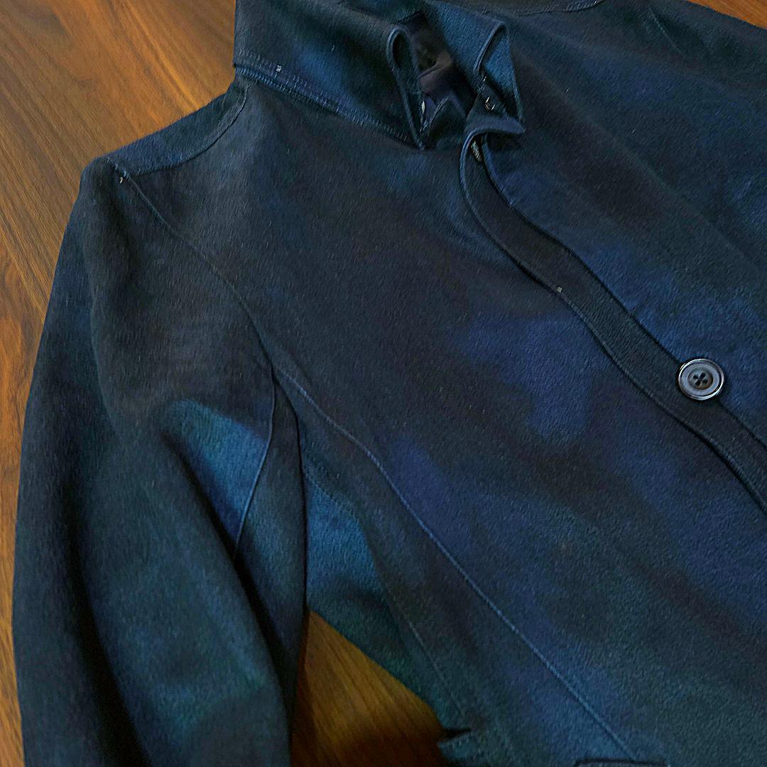 美品 トルネードマート スタンドカラー ジャケット LL ネイビー　コート