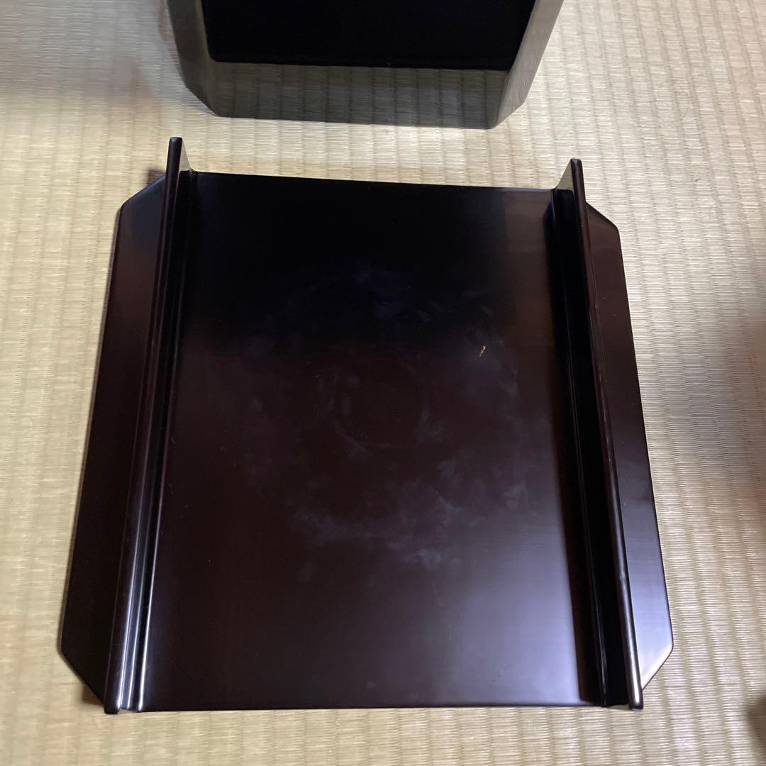 輪島塗り慶塚作　三方