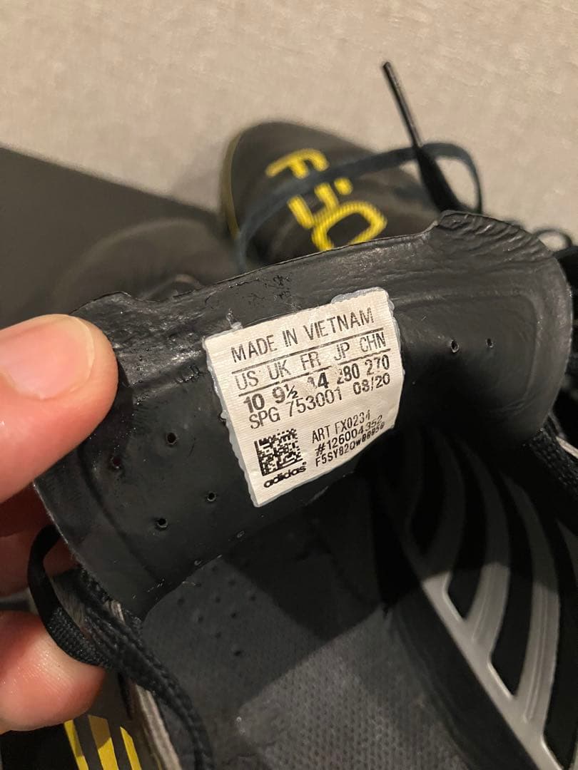 X GHOSTED F50 adizero FG アディダス 28.0cm