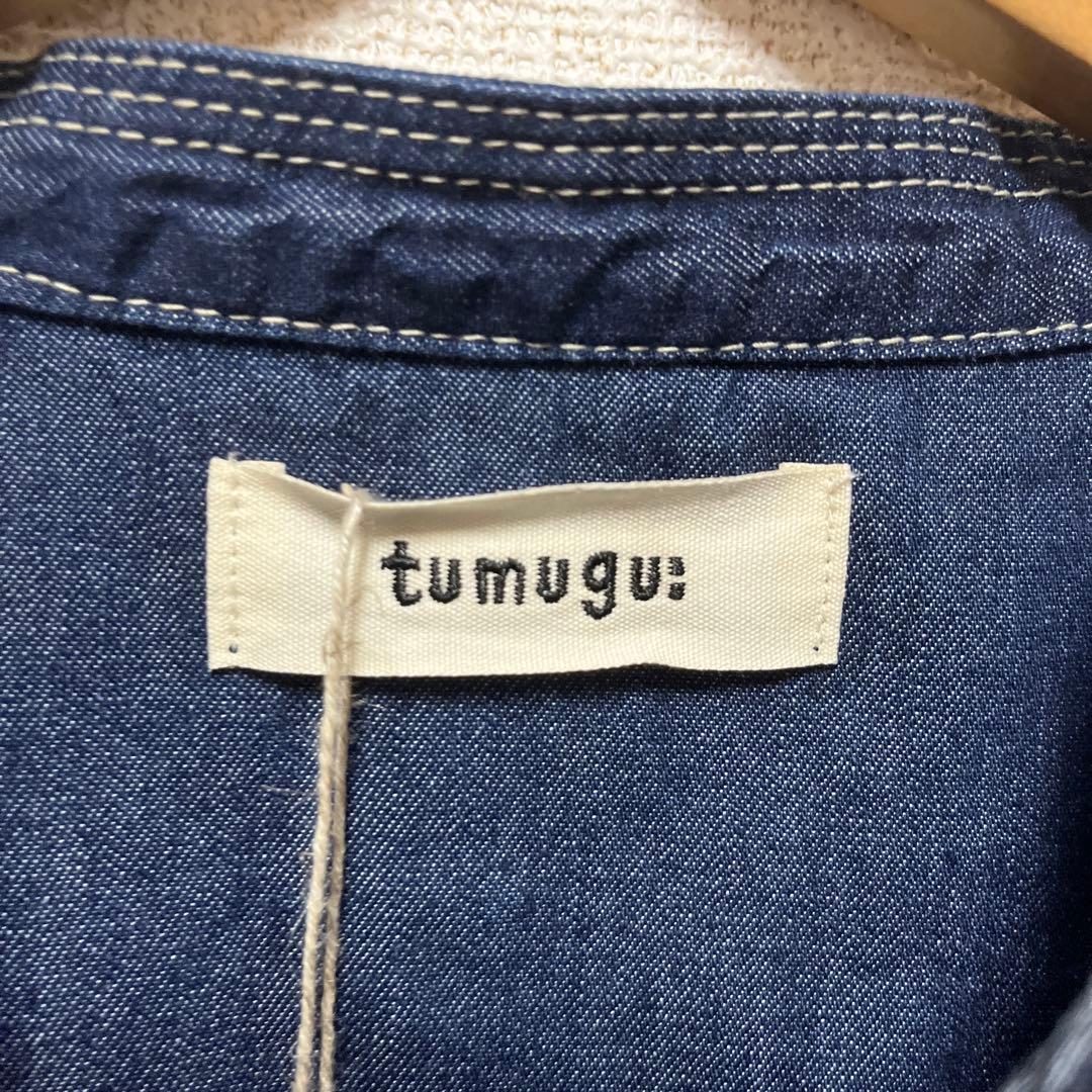 tumugu: ツムグ ライトオンスデニムシャツ