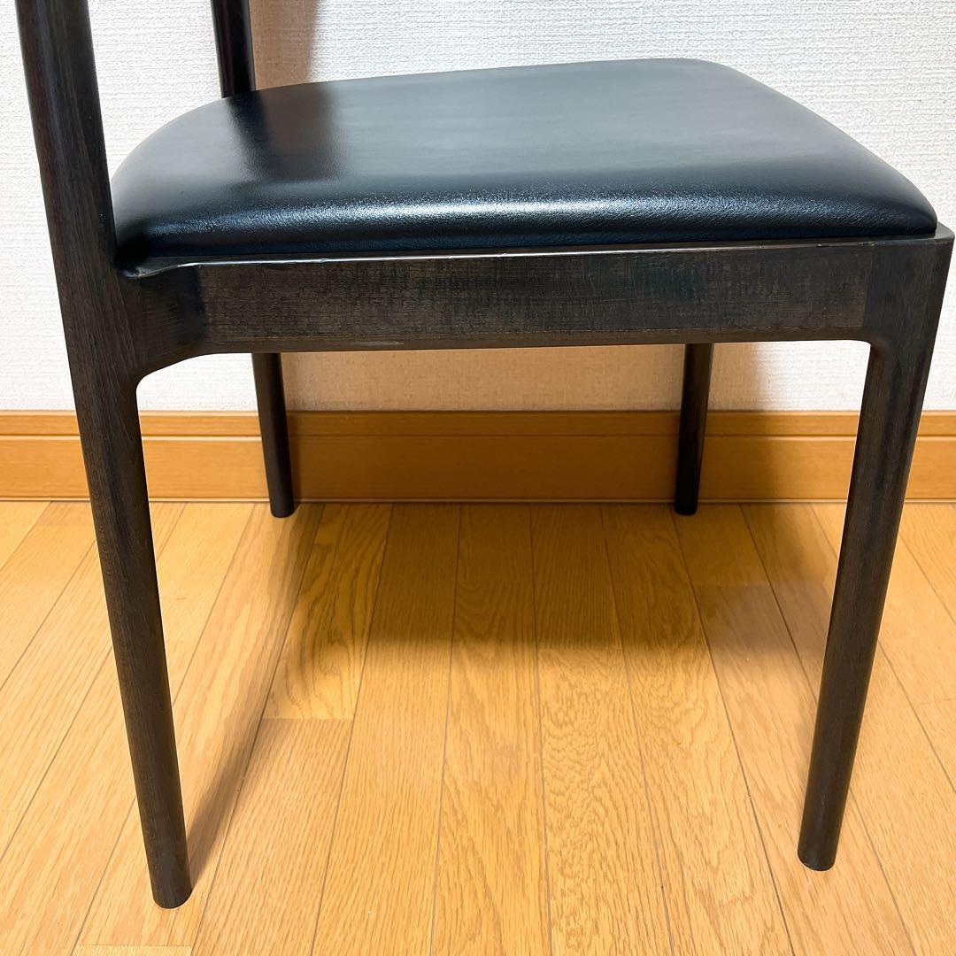 高級 TIME & STYLE 本革 チェア タイムアンドスタイル