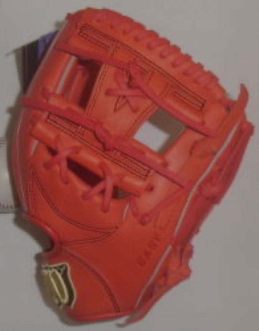 ★Wilson ウイルソン 軟式用 EZC オレンジ 内野手用 即戦力★