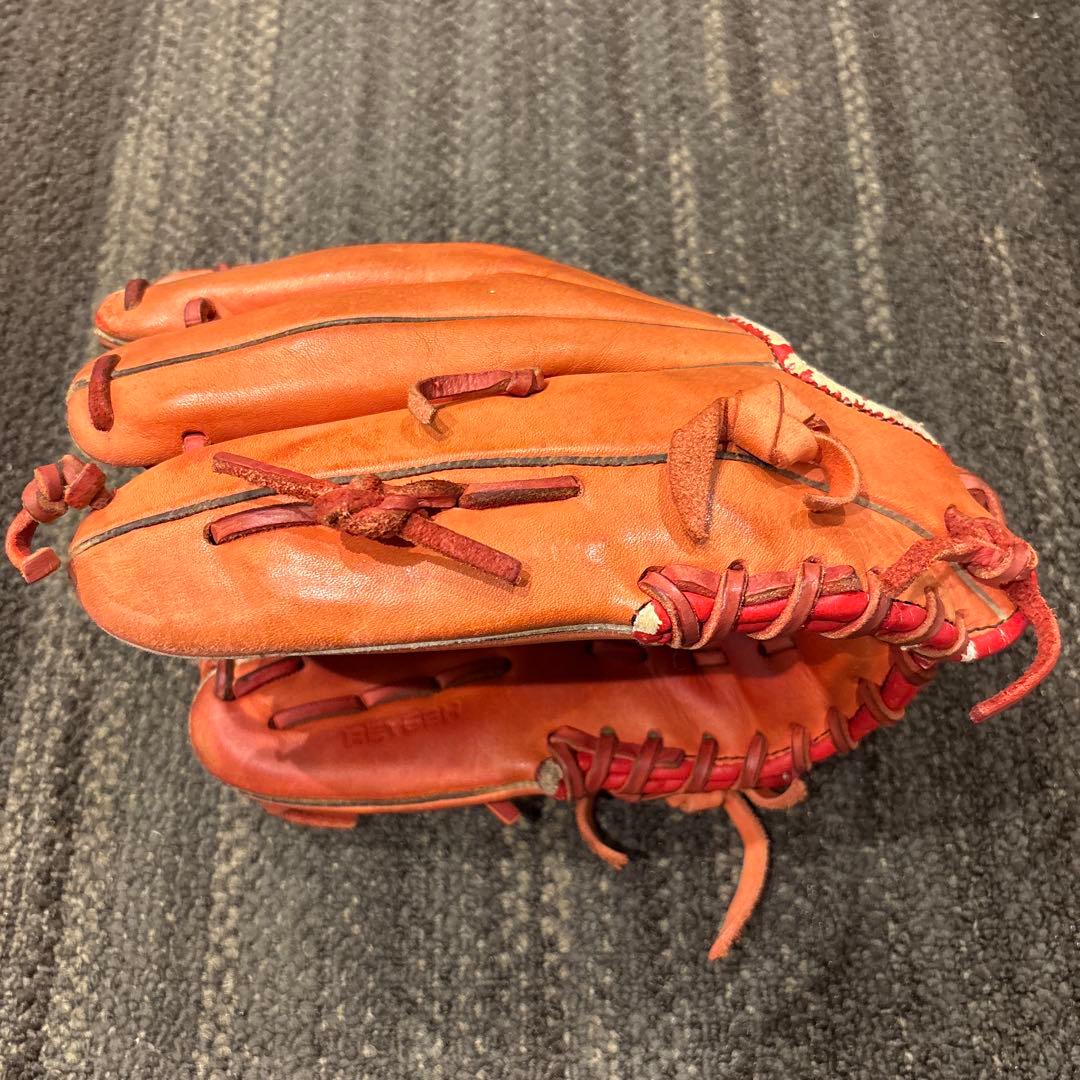 ★Wilson ウイルソン 軟式用 EZC オレンジ 内野手用 即戦力★