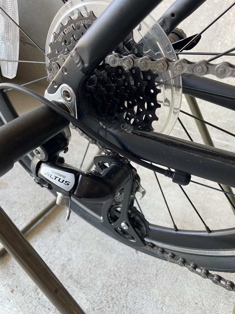 TERN Crest マットブラック ミニベロ変速8段 20インチ