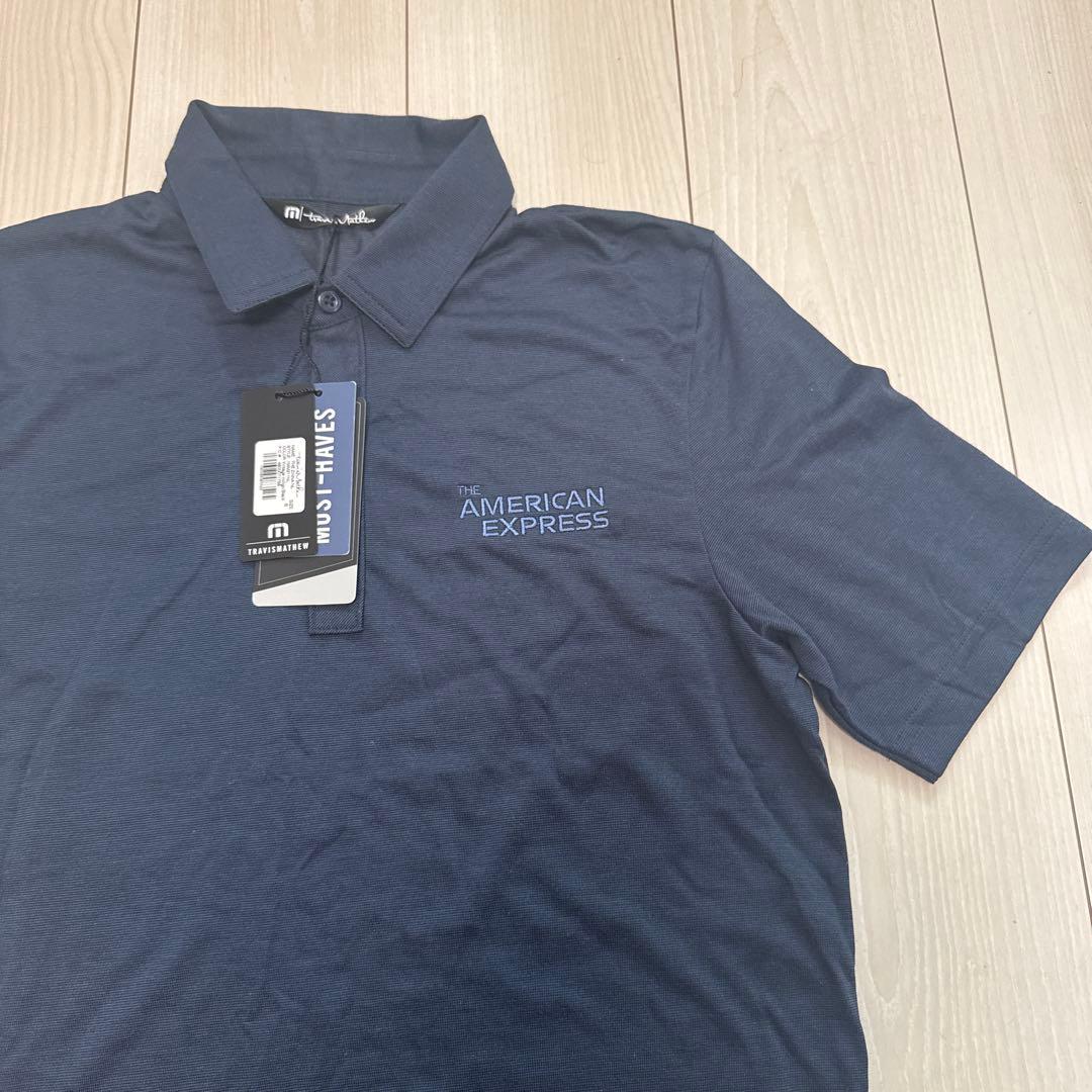 【海外購入品】American Express ゴルフ　ポロシャツ M