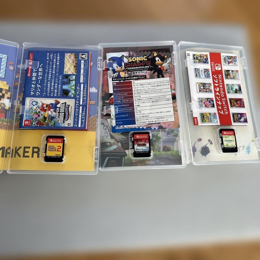 Nintendo Switch 本体 ゲーム3本