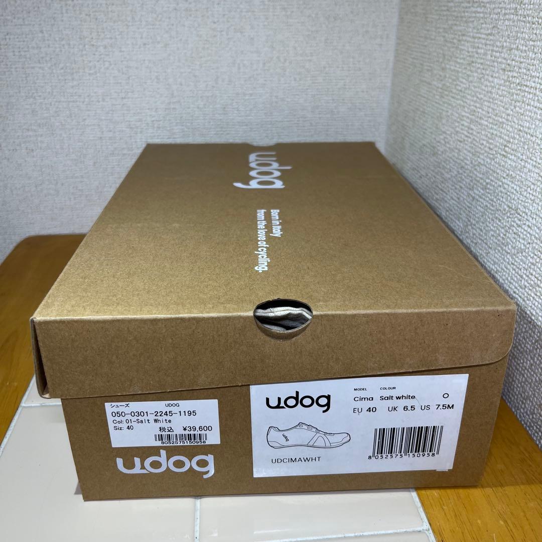 udog Cima Salt White サイズ40 SPD-SL