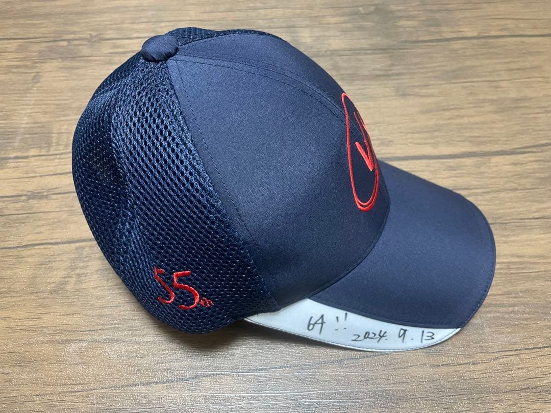 菅楓華プロ直筆サイン入りキャップセット