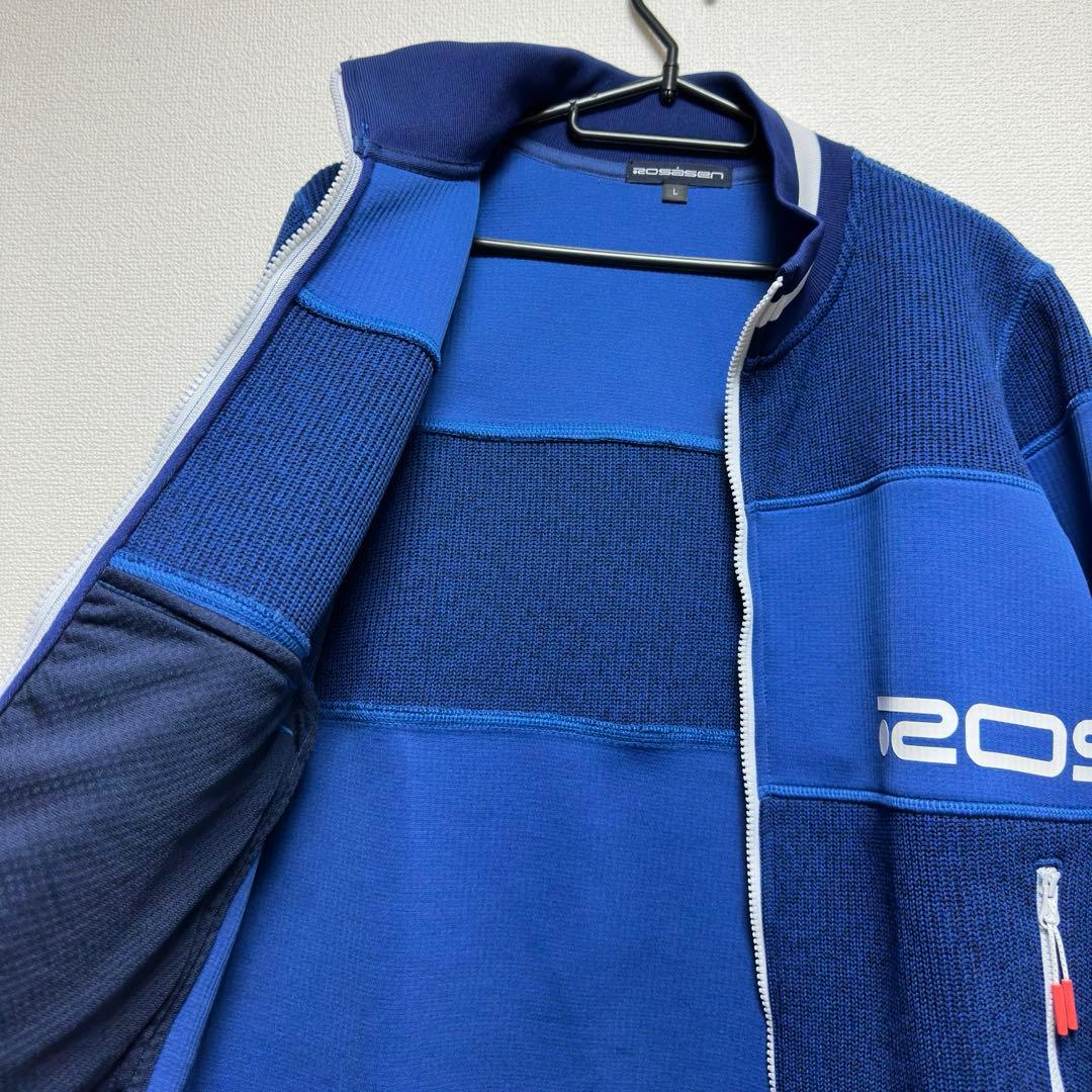 ROSASEN ロサーセン クォーターゲージジップブルゾン ゴルフウェア
