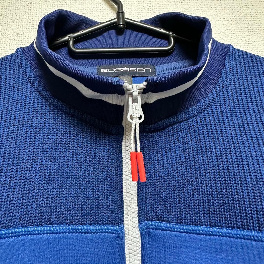 ROSASEN ロサーセン クォーターゲージジップブルゾン ゴルフウェア