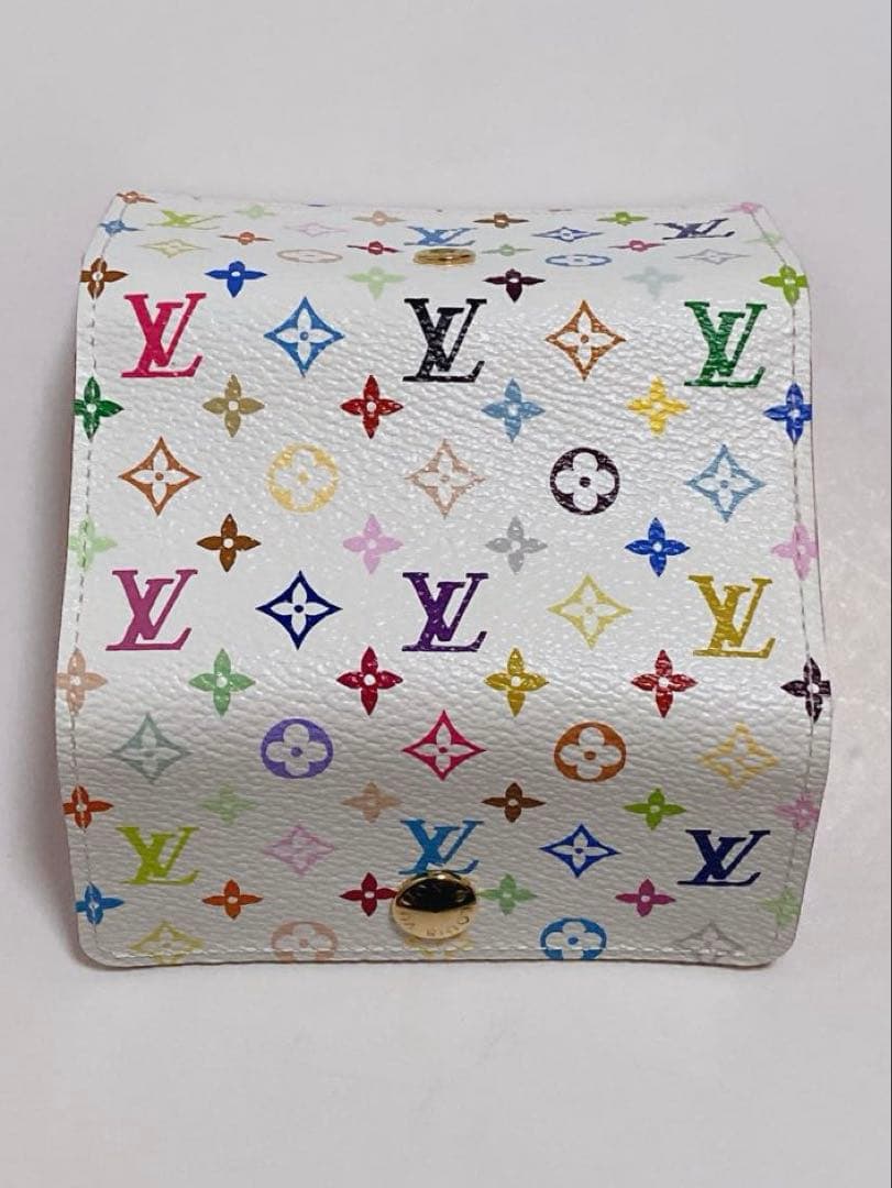 ルイヴィトンLOUIS VUITTONマルチカラー4連キーケース