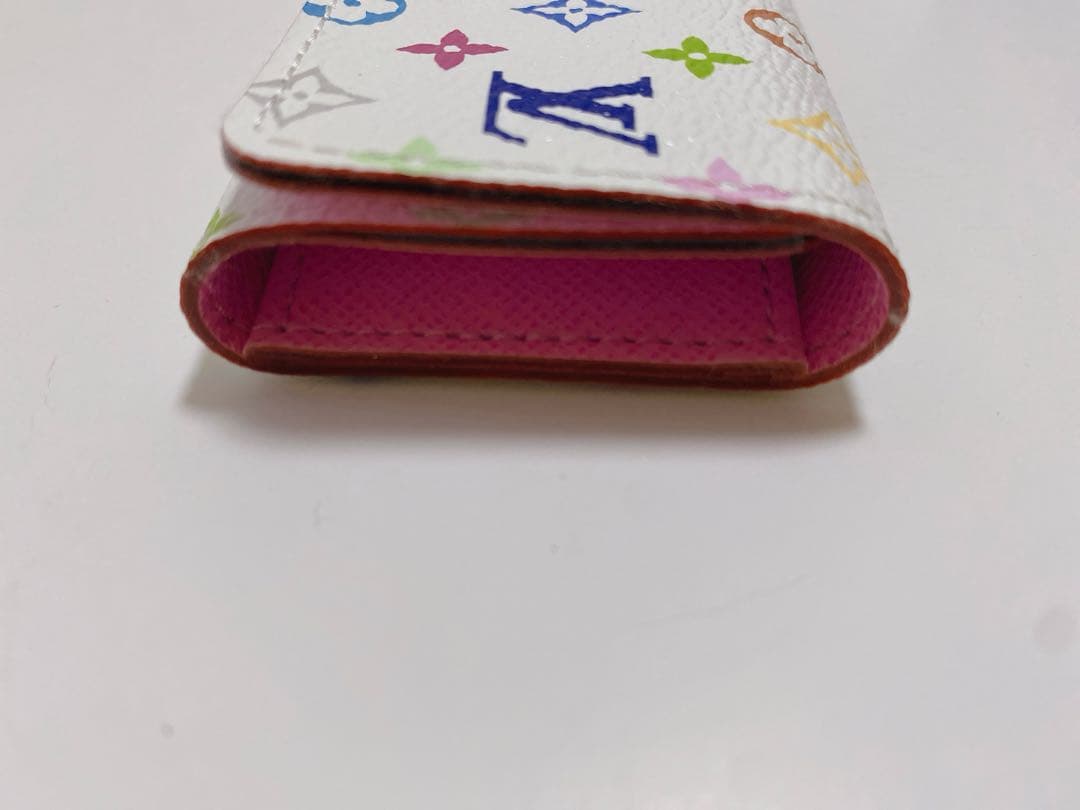 ルイヴィトンLOUIS VUITTONマルチカラー4連キーケース