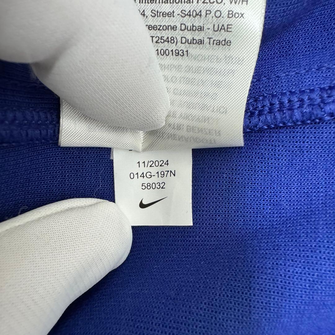 【美品】ドジャース ナイキ ハーフジップ ロングスリーブ トップ Lサイズ