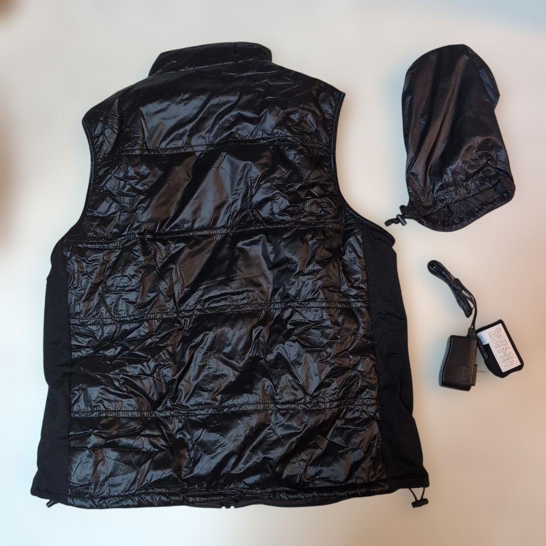 SUNART ぬくさに首ったけ　 電熱ダウンベスト Mサイズ　フルセット