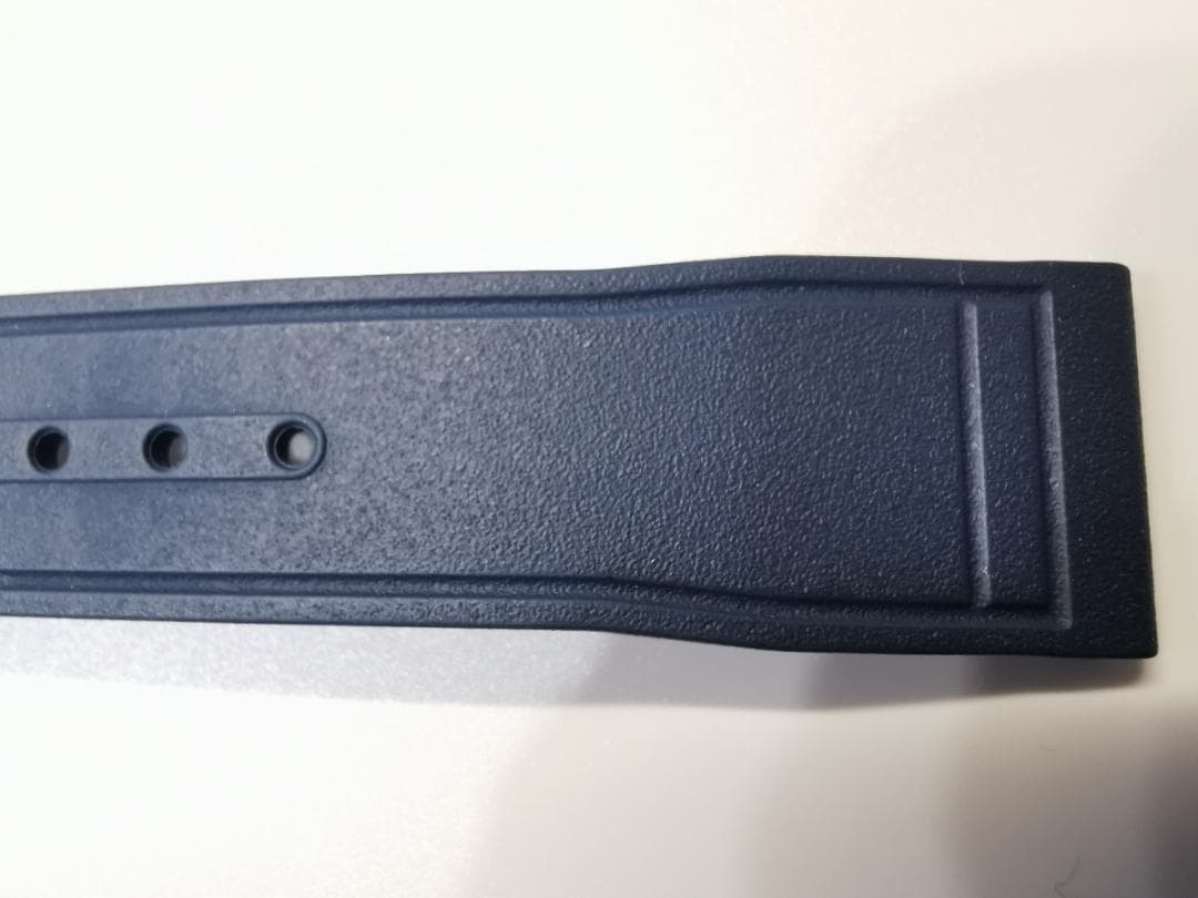 IWC ラバーストラップ　ブルー（紺色）XSサイズ　ラグ幅20mm