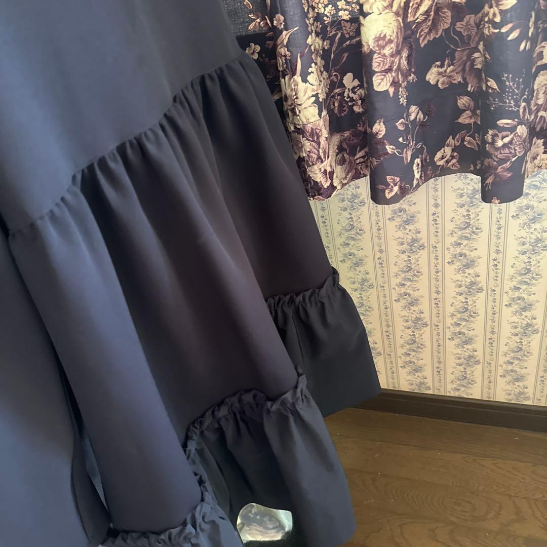 トレフルプラスワン　コート　グレースフーディ ネイビー　trefle+1