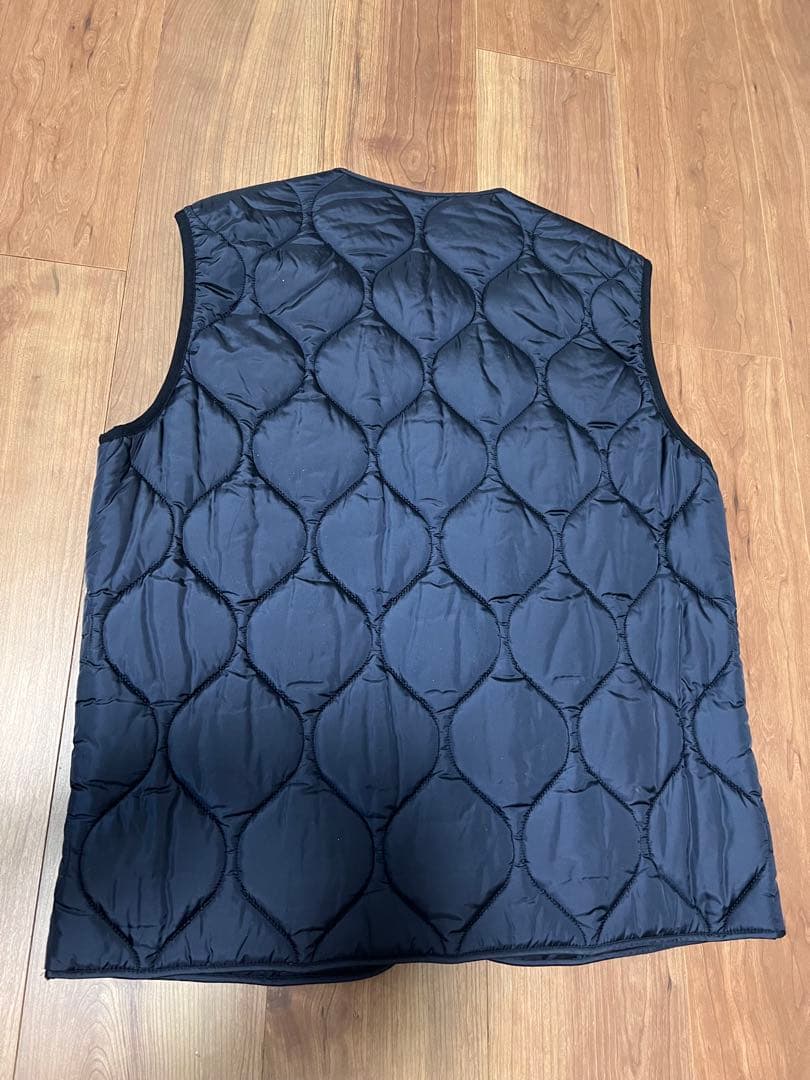 ASPESI ダウンベスト インナーダウン ネイビー　BEAMS購入 Ｌサイズ