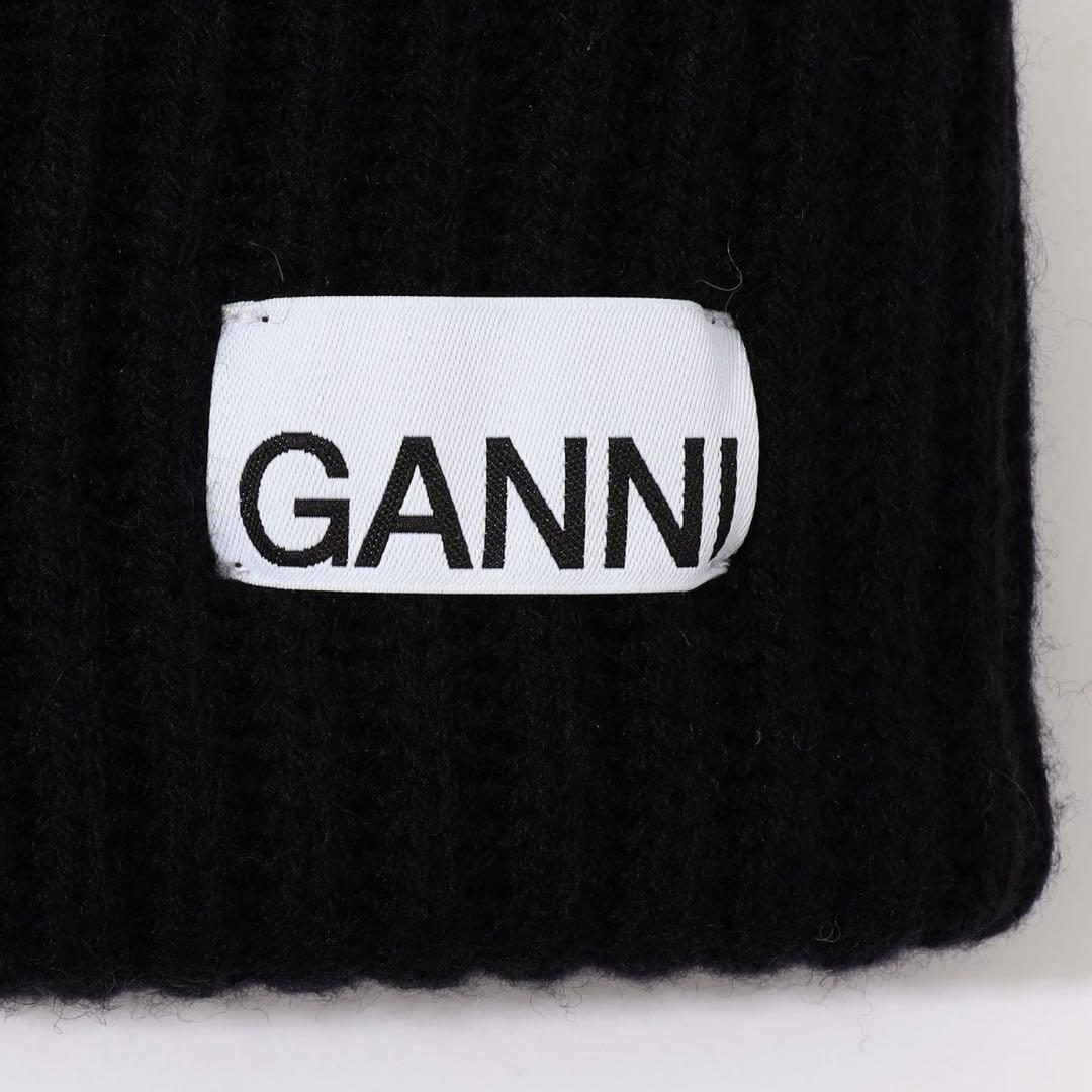 GANNI Stuctured ビーニー ニット帽