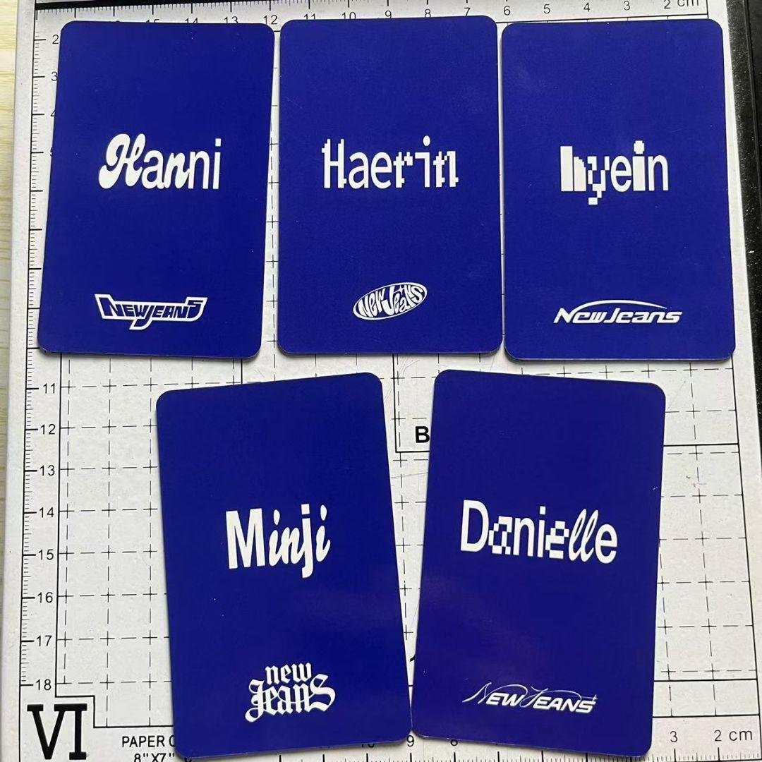 NewJeans SBS 歌謡祭 公開番組 サノク トレカ 5枚セット