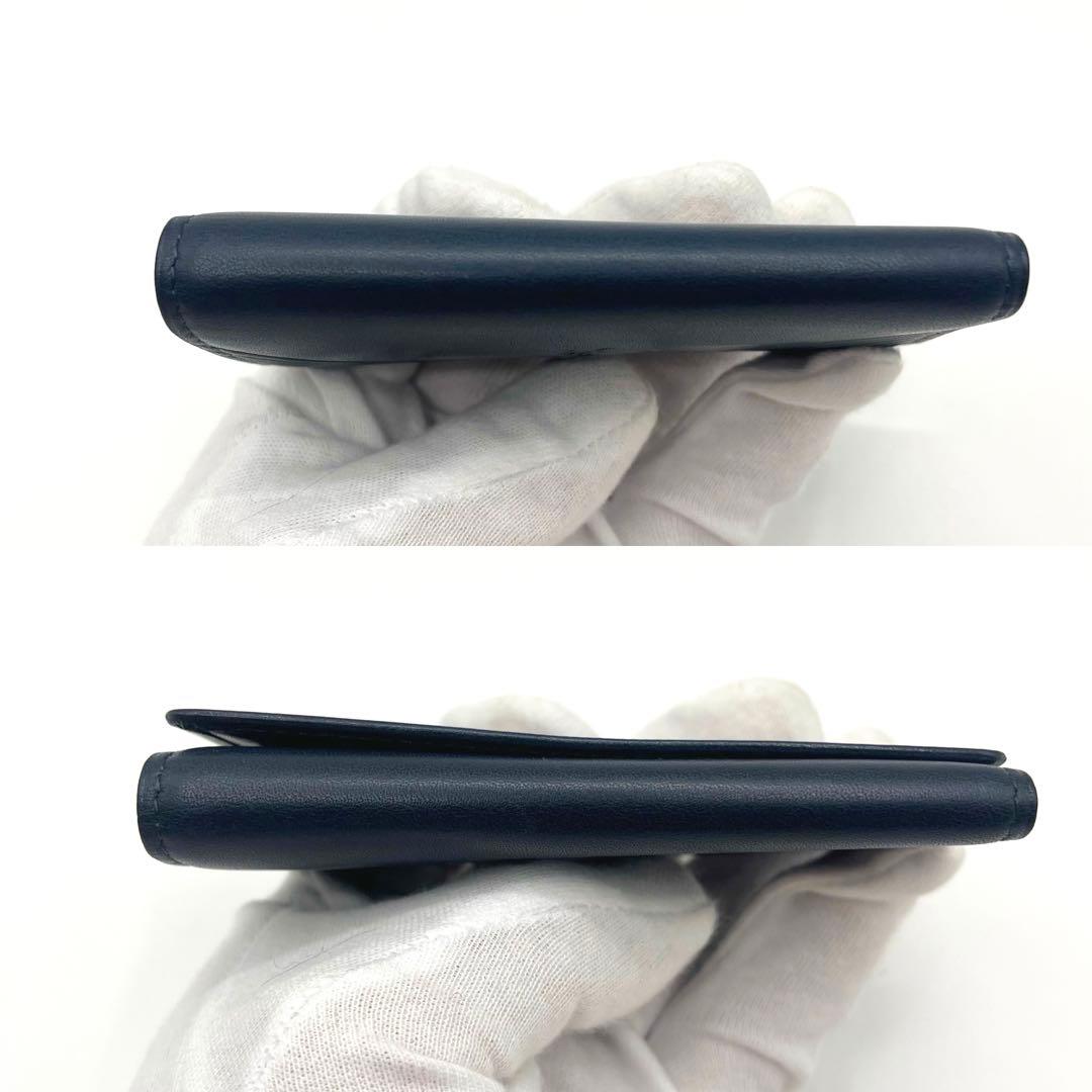 【未使用】イヴ・サンローラン　キーケース　ネイビー　希少　ヴィンテージ