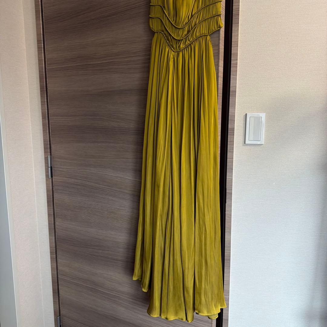 ワンピース Estella.K Julia Satin Long Dress Canola