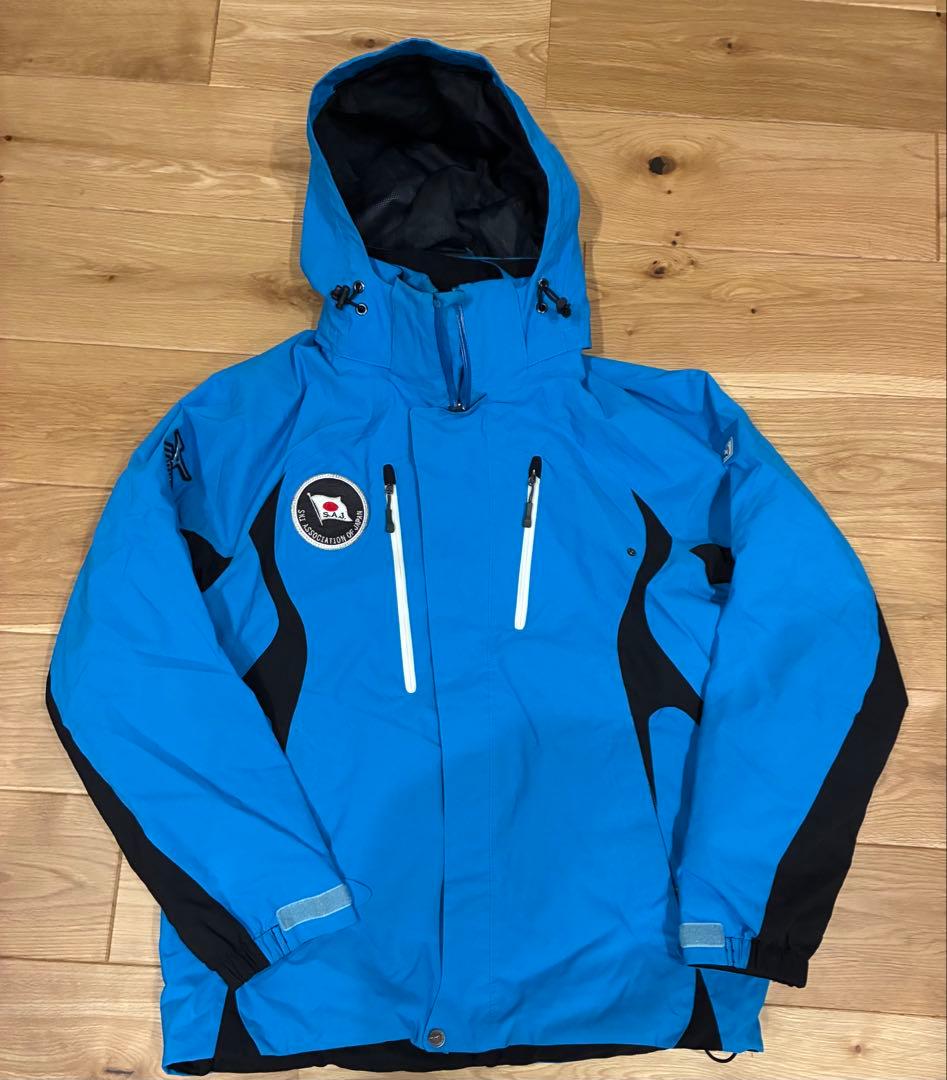 【赤いおはぎ】ミズノ高機能スキーウェア（SAJ）上下セットメンズLサイズ