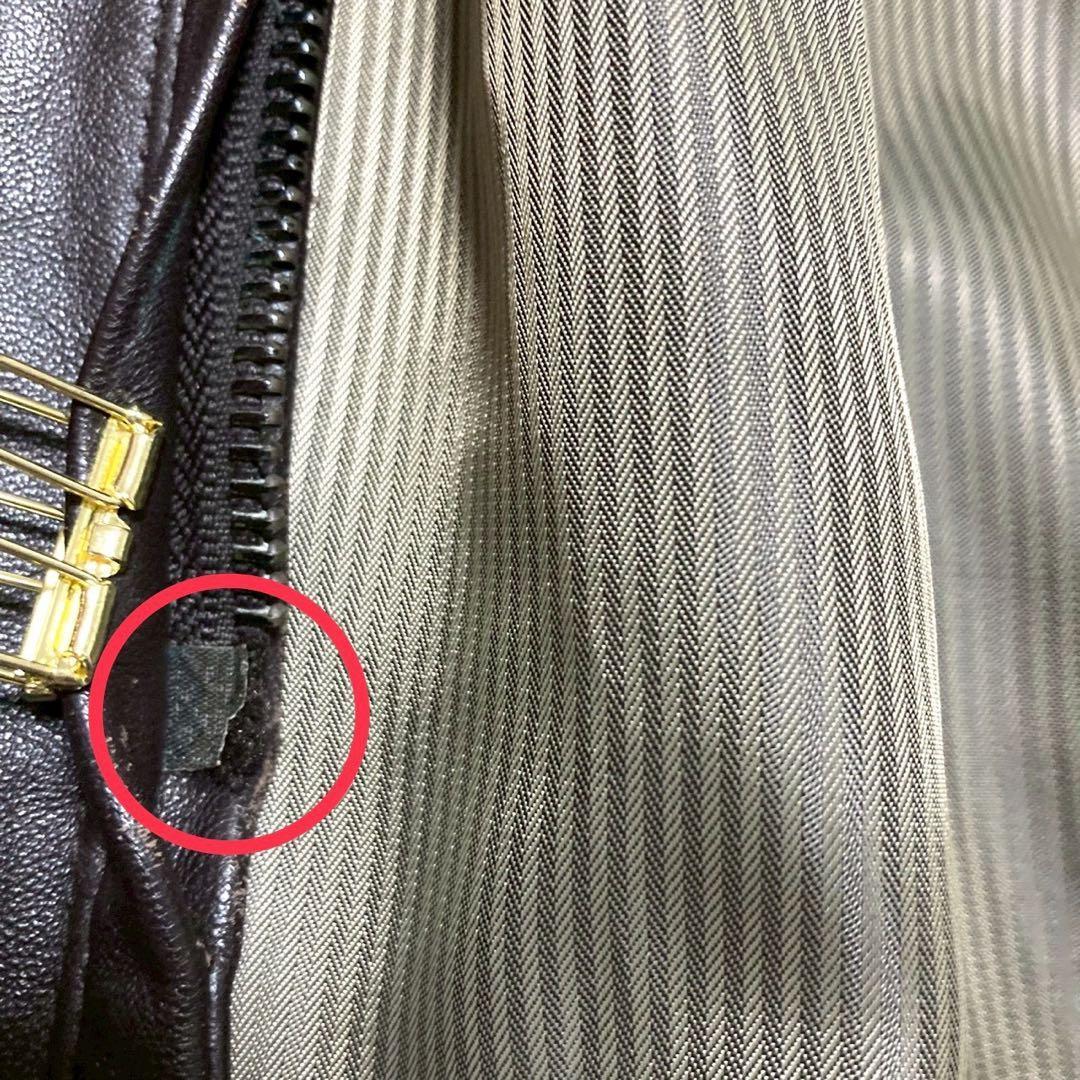 BALMAIN バルマン 高級ラムレザージャケット【S】キルティングコート 羊革