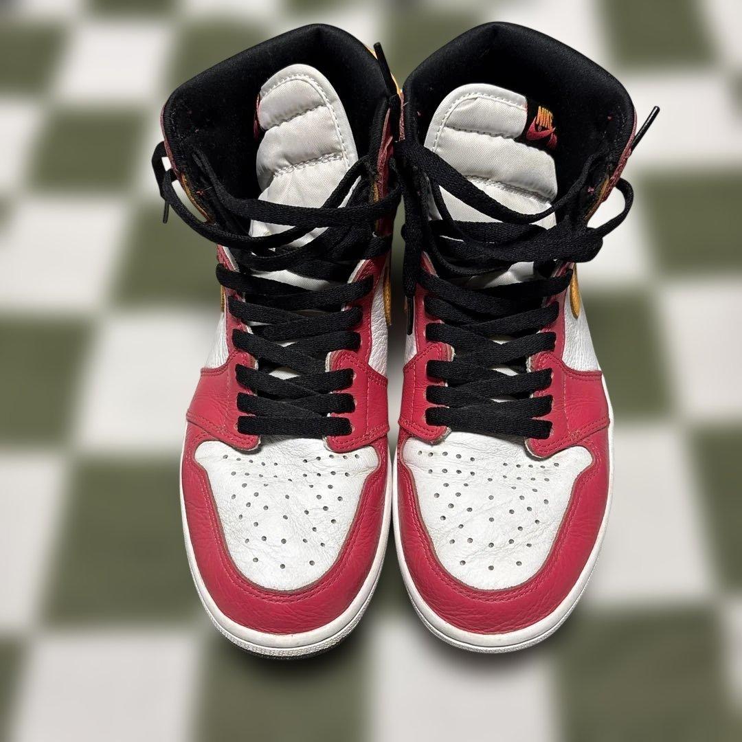 NIKE Air Jordan 1 ライトフュージョンレッド