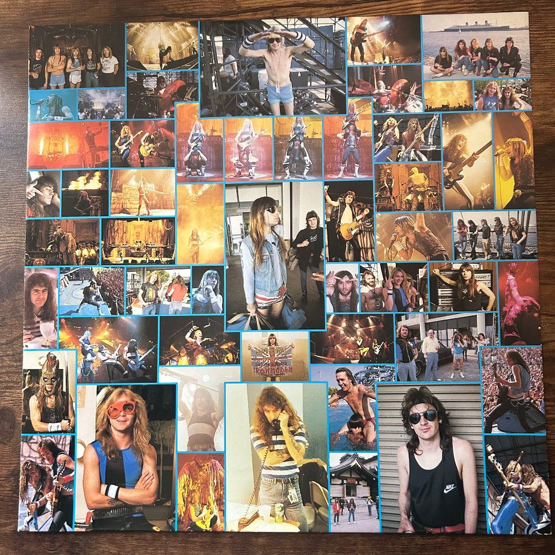 アイアン・メイデン Live After Death LPレコード