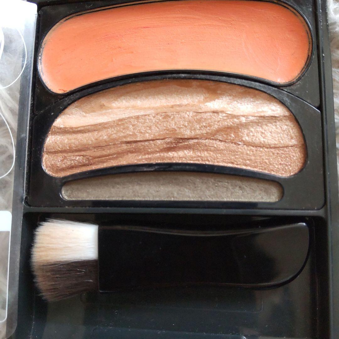 オーブ　ブラシひと塗りシャドウN 16 アイシャドウ オレンジ系　花王