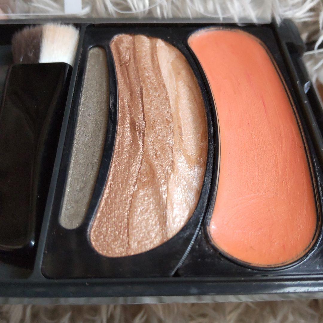 オーブ　ブラシひと塗りシャドウN 16 アイシャドウ オレンジ系　花王