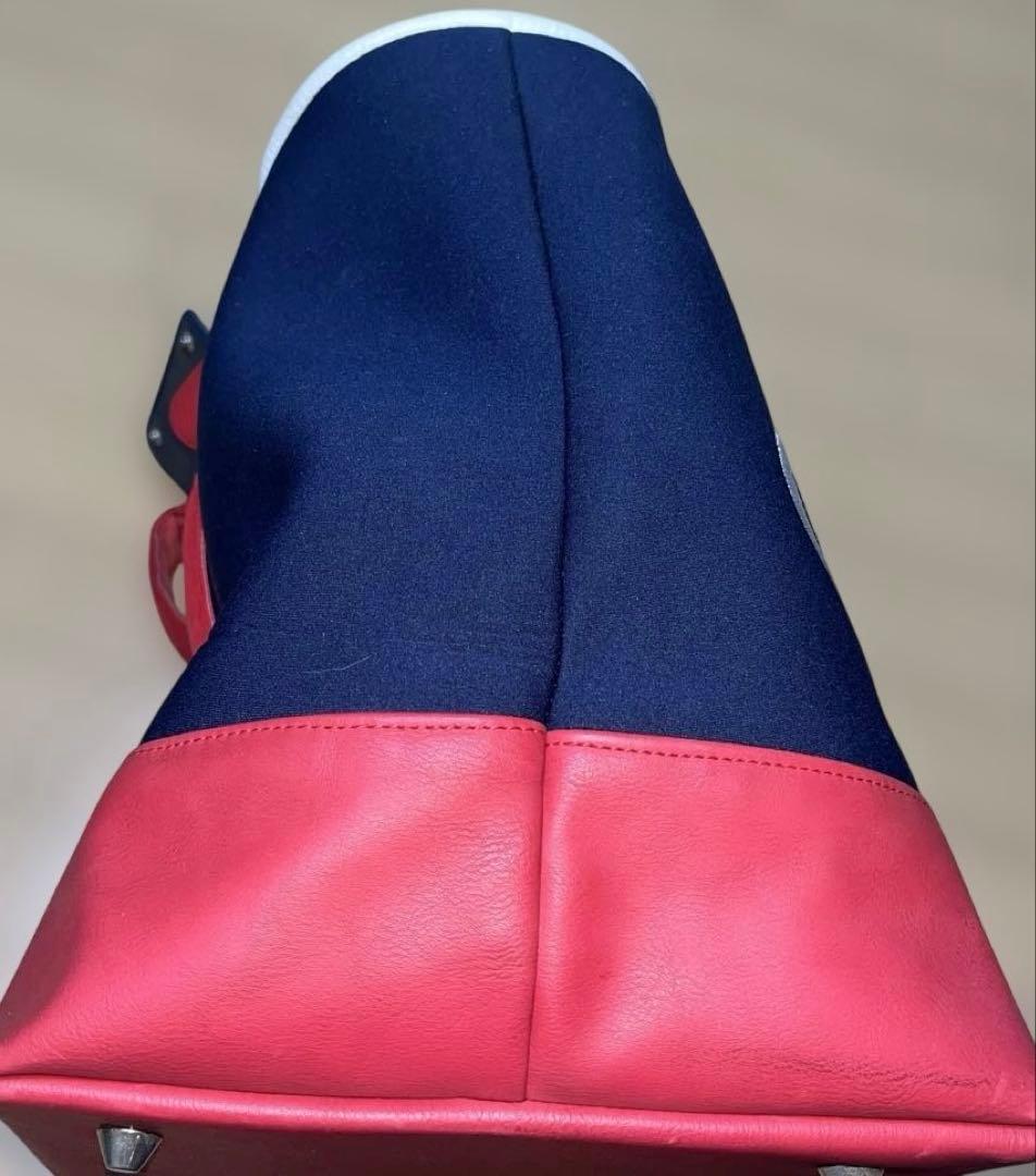 アンパスィ and per se トートバッグ ネイビー